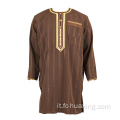 Design africano 2 pc Set Mens Vetement Musulman
